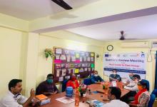 Quarterly Review Meeting on 29 September,2020 at LEADS Conference Hall ,Ranchi